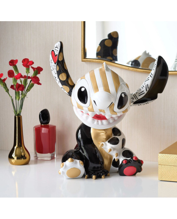 Disney by Britto - Big Figurine Stitch Midas Recolor
