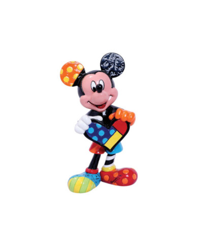 Disney by Britto - Mini Figurine Mickey Mouse avec un coeur