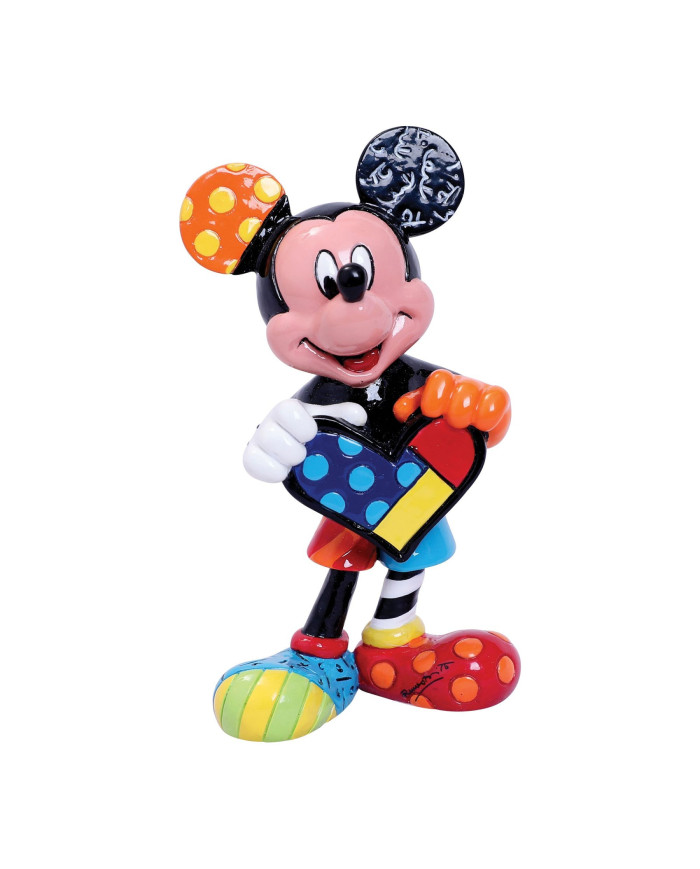 Disney by Britto - Mini Figurine Mickey Mouse avec un coeur
