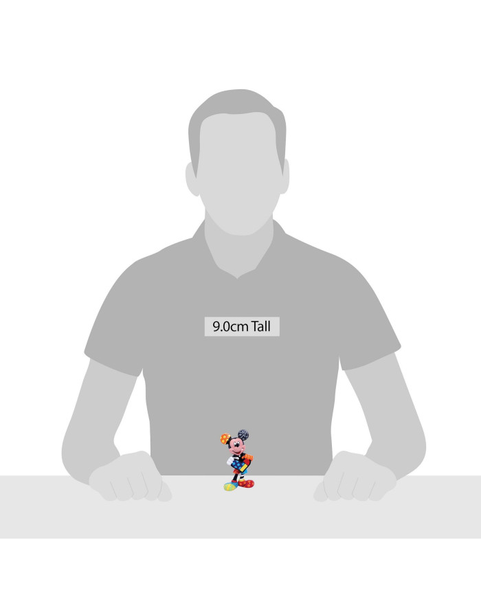 Disney by Britto - Mini Figurine Mickey Mouse avec un coeur