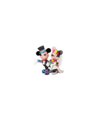 Disney by Britto - Figurine Mickey et Minnie mariage