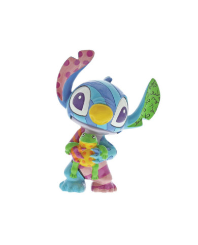 Disney by Britto - Mini Figurine Stitch avec une grenouille
