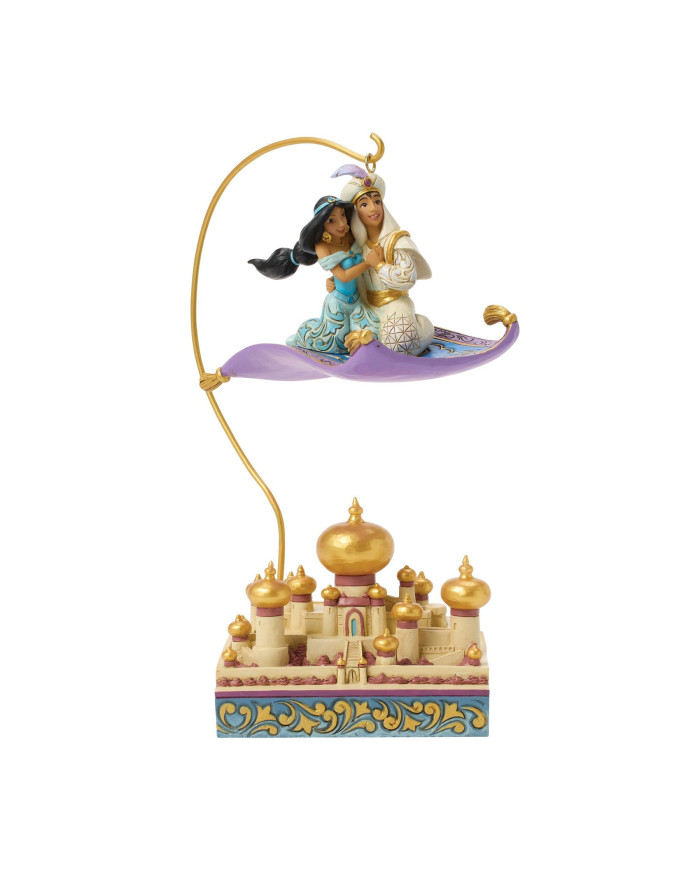 Disney Traditions - Aladdin & Jasmine survolant Agrabah