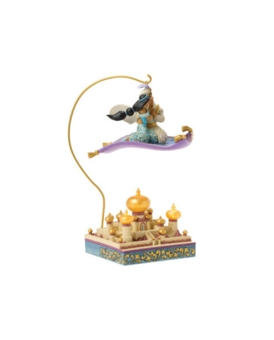 Disney Traditions - Aladdin & Jasmine survolant Agrabah