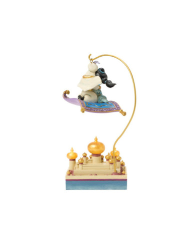 Disney Traditions - Aladdin & Jasmine survolant Agrabah