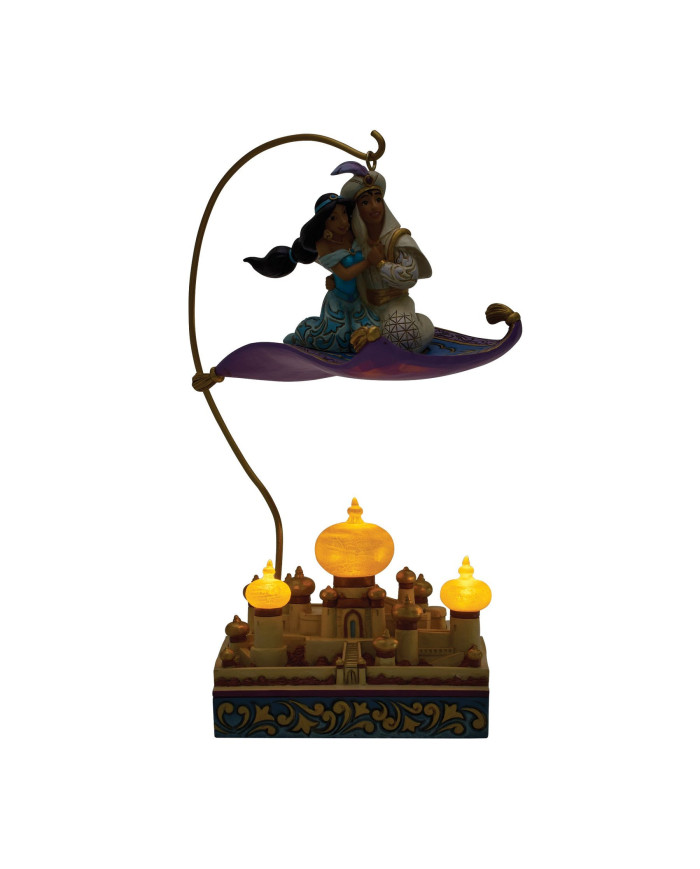 Disney Traditions - Aladdin & Jasmine survolant Agrabah
