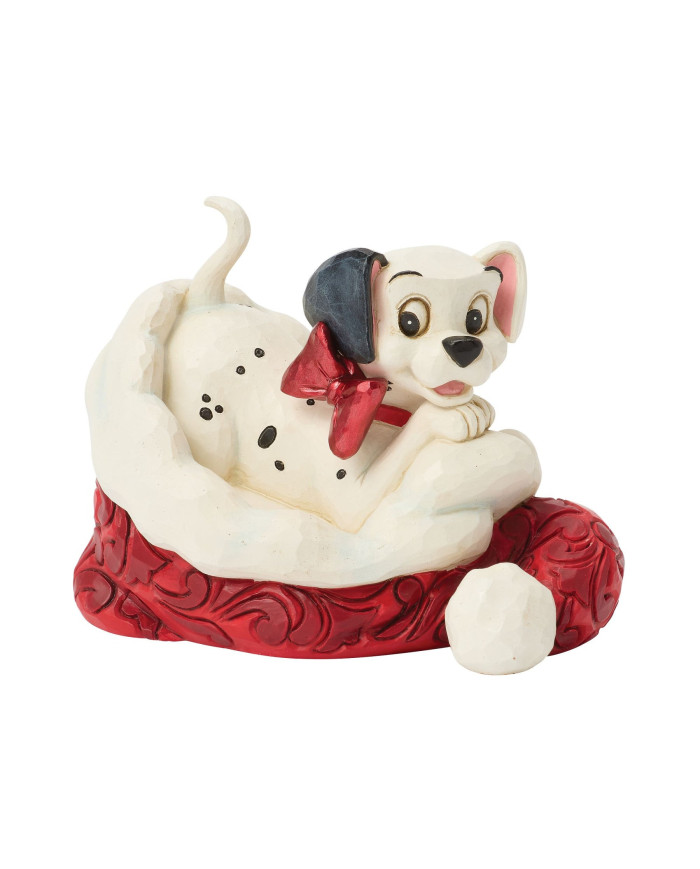 Disney Traditions - Mini 101 Dalmatiens Avec Bonnet De Père Noël
