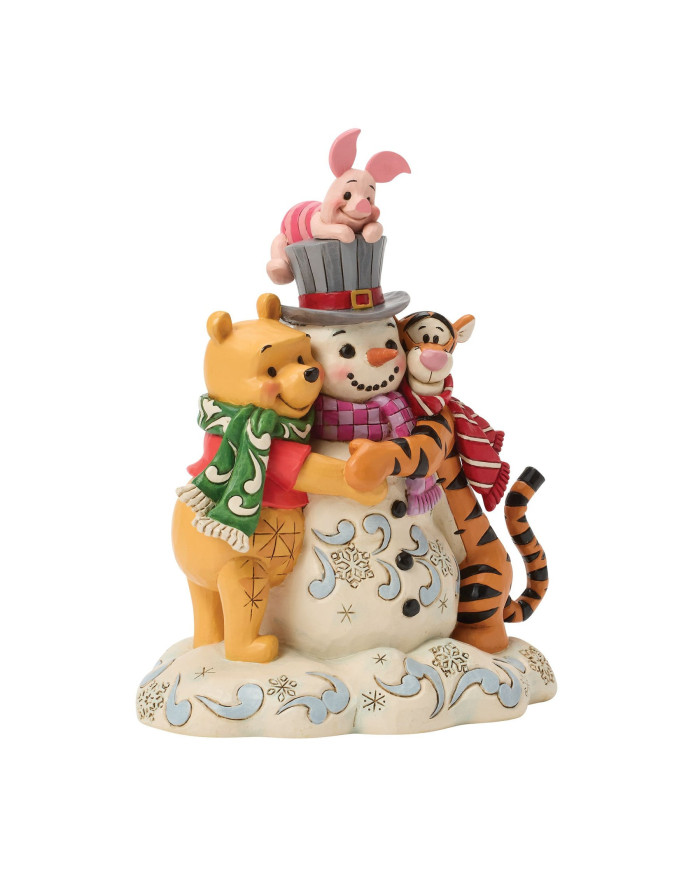 Disney Traditions - Winnie Et Ses Amis Le Bonhomme De Neige