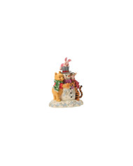 Disney Traditions - Winnie Et Ses Amis Le Bonhomme De Neige