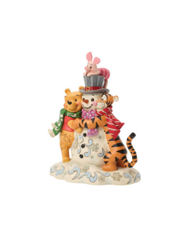 Disney Traditions - Winnie Et Ses Amis Le Bonhomme De Neige