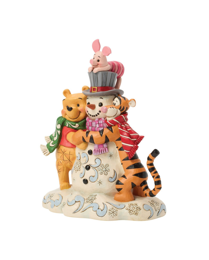 Disney Traditions - Winnie Et Ses Amis Le Bonhomme De Neige