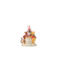 Disney Traditions - Winnie Et Ses Amis Le Bonhomme De Neige