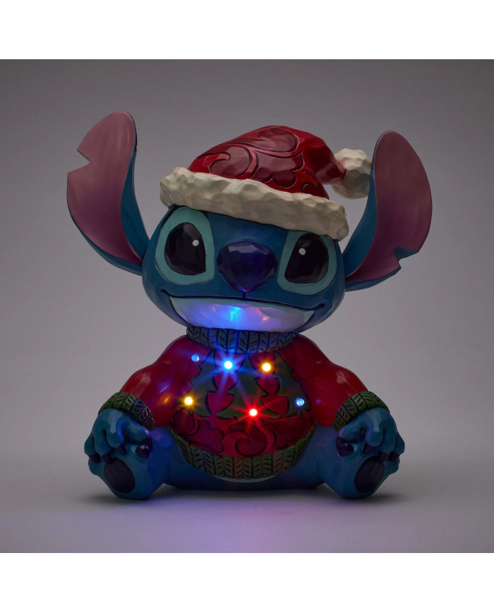 Disney Traditions - Stitch Pull De Noël (LED)