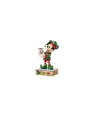 Disney Traditions - Mickey L'elfe Avec Le Train Édition Spéciale