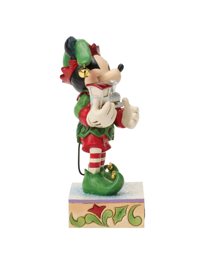 Disney Traditions - Mickey L'elfe Avec Le Train Édition Spéciale
