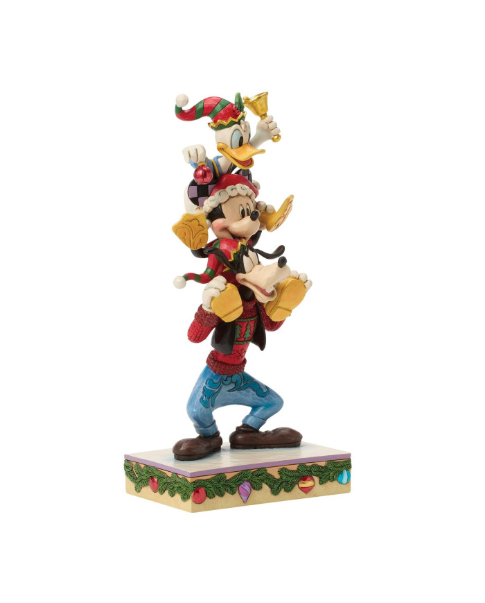 Disney Traditions - Figurine Mickey Donald et Dingo