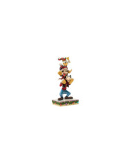 Disney Traditions - Figurine Mickey Donald et Dingo