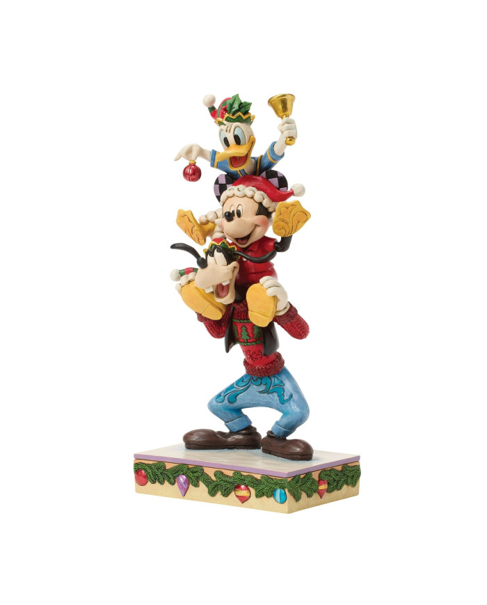 Disney Traditions - Figurine Mickey Donald et Dingo