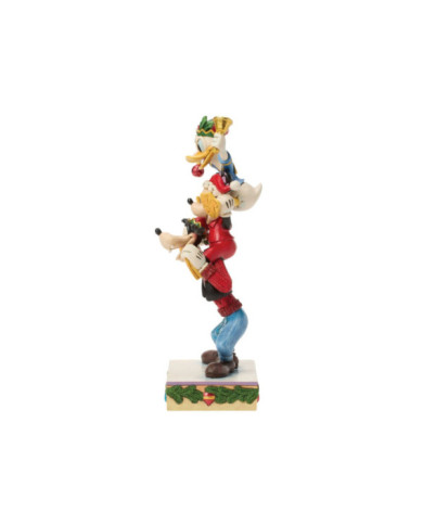 Disney Traditions - Figurine Mickey Donald et Dingo