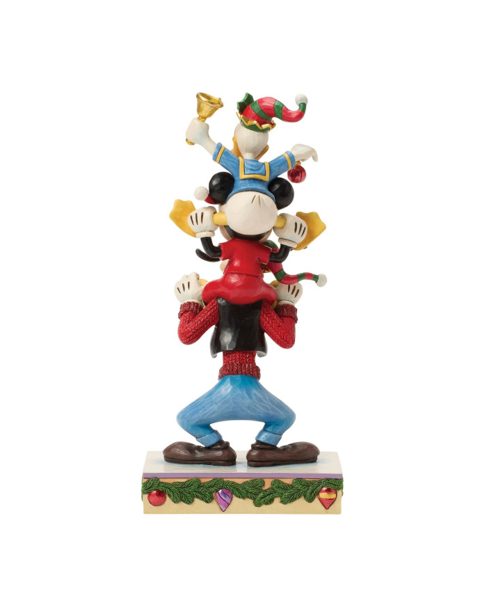 Disney Traditions - Figurine Mickey Donald et Dingo
