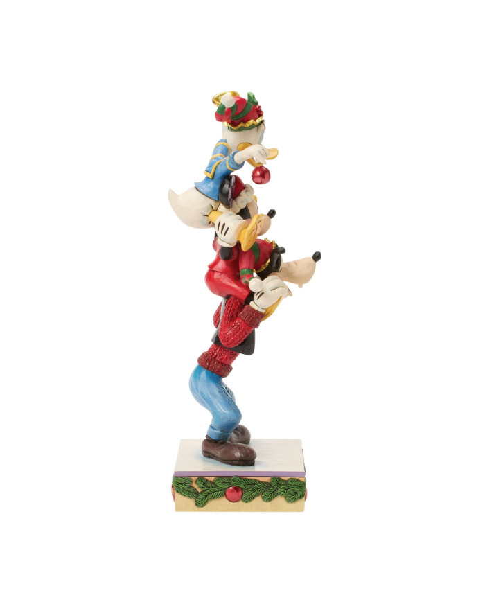 Disney Traditions - Figurine Mickey Donald et Dingo