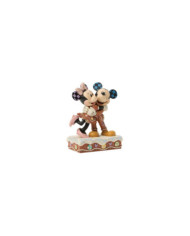 Disney Traditions - Figurine Mickey et Minnie Pain d'épice
