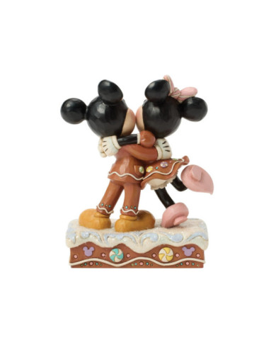 Disney Traditions - Figurine Mickey et Minnie Pain d'épice