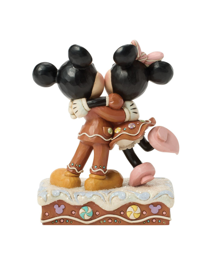 Disney Traditions - Figurine Mickey et Minnie Pain d'épice