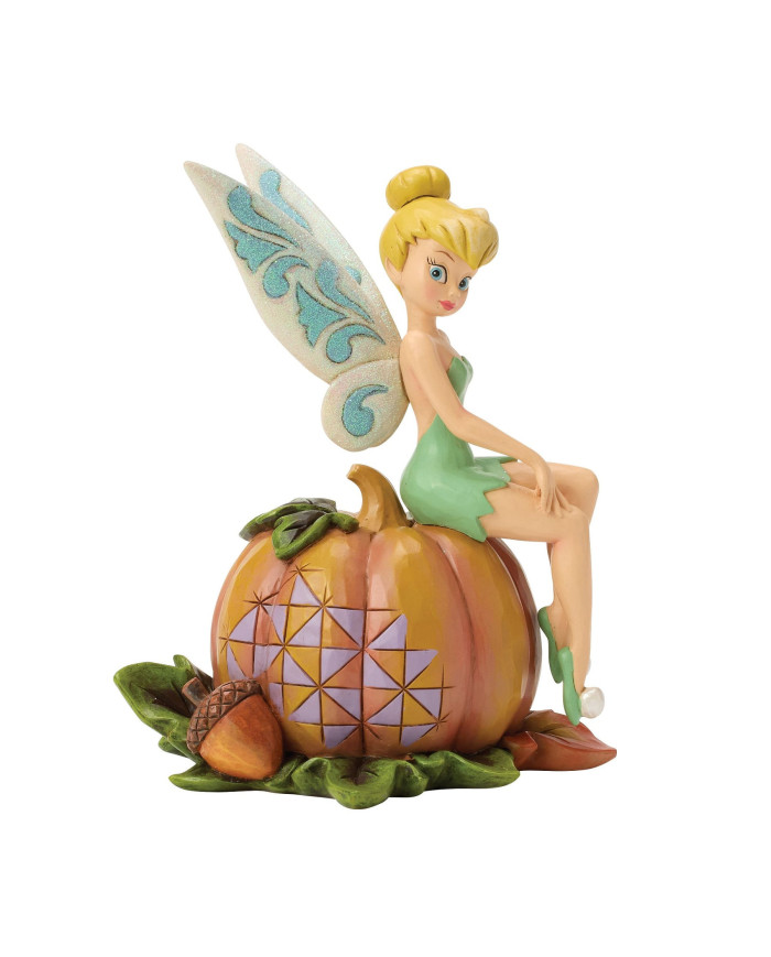 Disney Traditions - Figurine Fée Clochette Citrouille Halloween