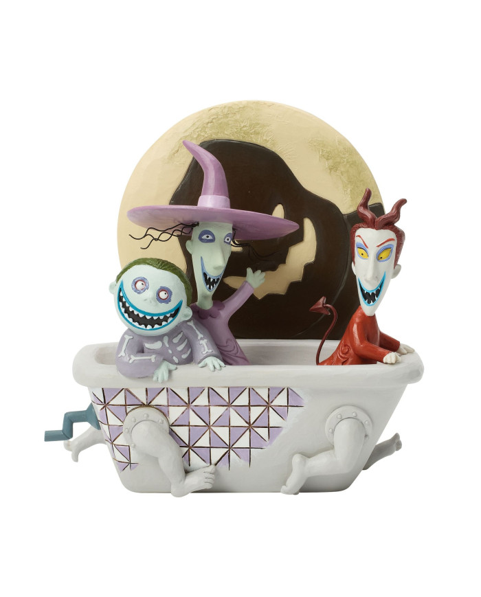 Disney Traditions - Figurine Lock, Shock Et Barrel Dans La Baignoire