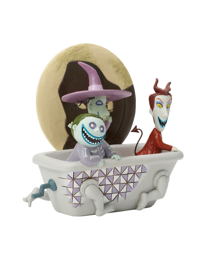 Disney Traditions - Figurine Lock, Shock Et Barrel Dans La Baignoire