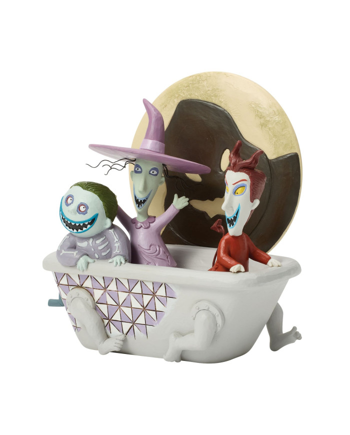 Disney Traditions - Figurine Lock, Shock Et Barrel Dans La Baignoire