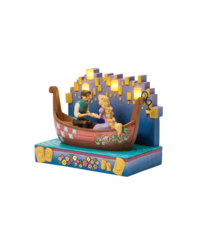 Disney Traditions - Figurine Raiponce Bateau