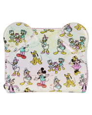Portefeuille Loungefly - Disney 100 Mickey & Friends AOP Iridescent