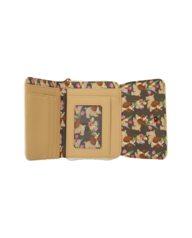 Portefeuille Loungefly - La Belle et le Clochard Pastel Tulip