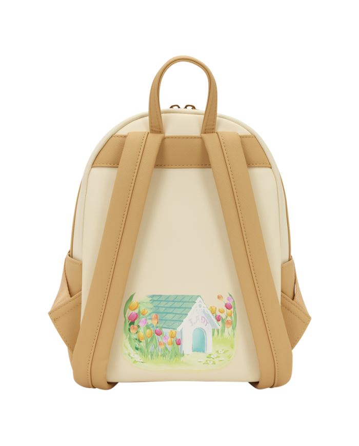 Sac à dos Loungefly - La Belle et le Clochard Pastel Tulip