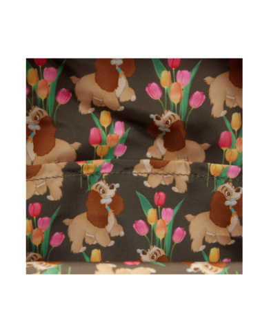 Sac à dos Loungefly - La Belle et le Clochard Pastel Tulip