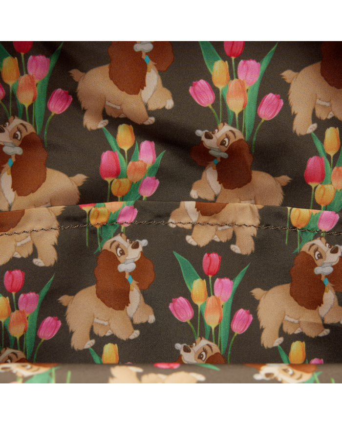 Sac à dos Loungefly - La Belle et le Clochard Pastel Tulip