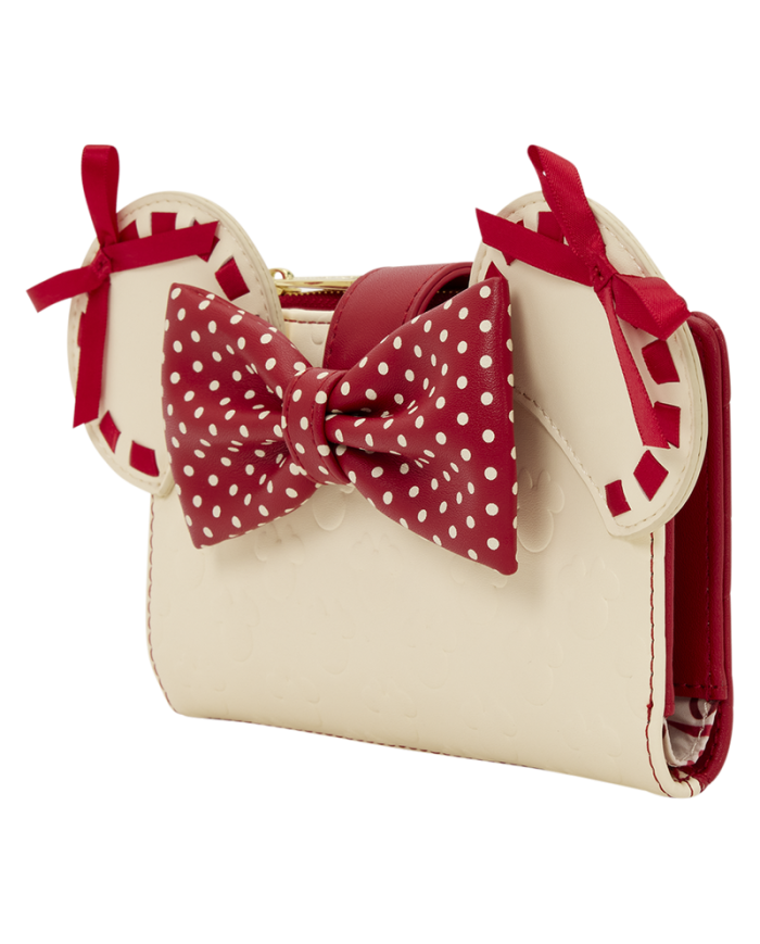 Portefeuille Loungefly - Minnie Mouse Rock the Dots Coquette