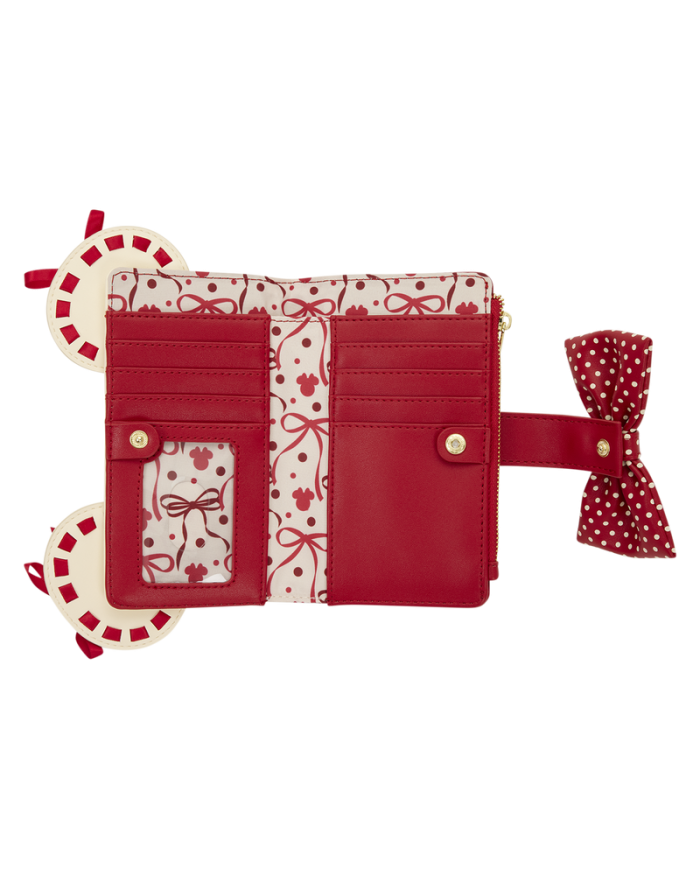 Portefeuille Loungefly - Minnie Mouse Rock the Dots Coquette