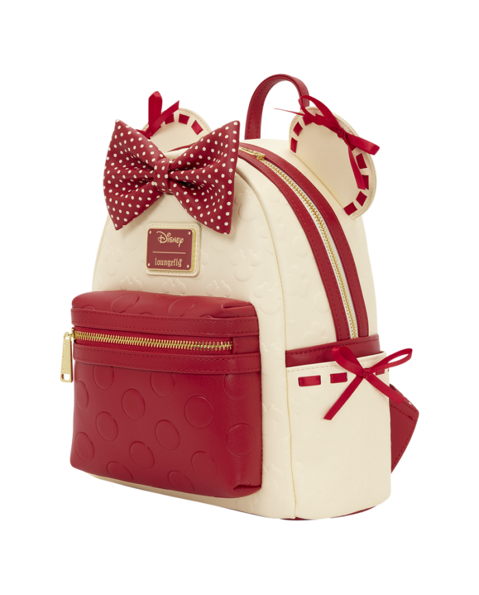 Sac à dos Loungefly - Minnie Mouse Rock the Dots Coquette