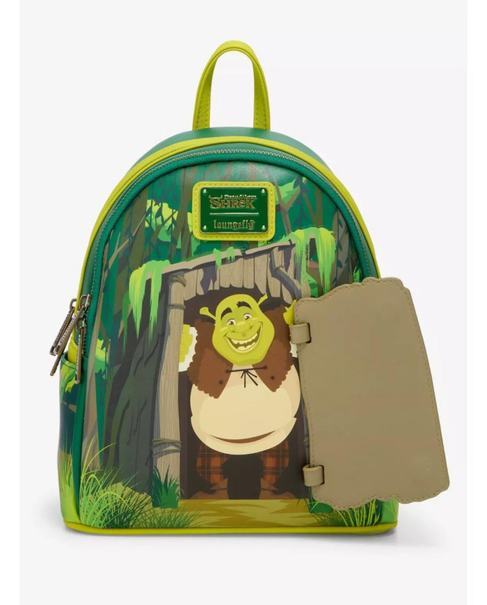 Sac à dos Loungefly - Shrek & Donkey Swamp Door Exclusive