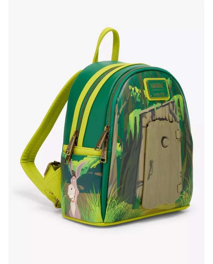 Sac à dos Loungefly - Shrek & Donkey Swamp Door Exclusive