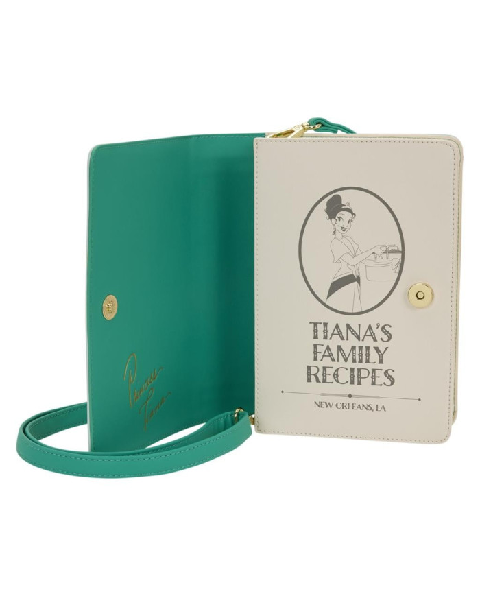 Sac à bandoulière Loungefly - La Princesse et la Grenouille Tiana Recipe Book
