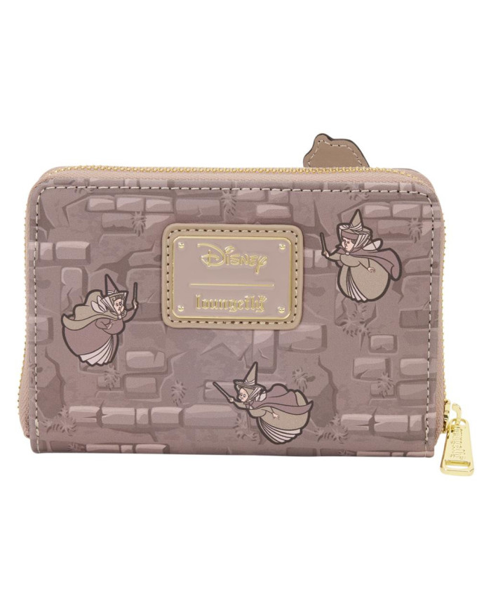 Portefeuille Loungefly - La Belle au Bois Dormant & Maléfique Spinning Wheel