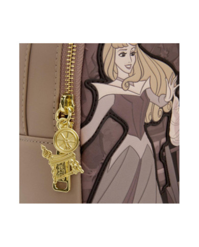 Sac à dos Loungefly - La Belle au Bois Dormant & Maléfique Spinning Wheel