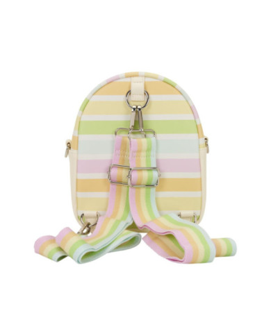 Sac convertible Loungefly - Mickey & Friends Rainbow Stripes