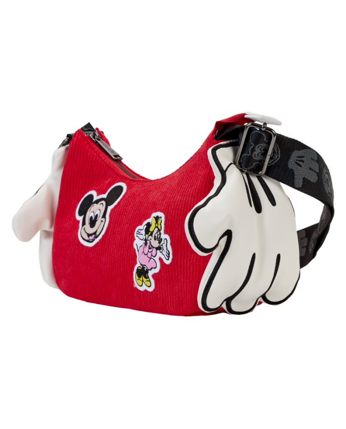 Sac à bandoulière Loungefly - Disney 100 Mickey & Minnie Classic Gloves