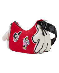 Sac à bandoulière Loungefly - Disney 100 Mickey & Minnie Classic Gloves