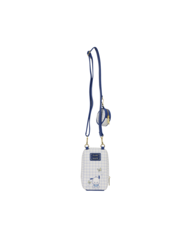 Sac à bandoulière Loungefly - Sanrio Pochacco Gingham Cellphone